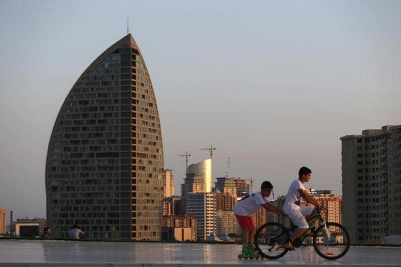 Sharq Plaza Hotel Baku Exterior foto